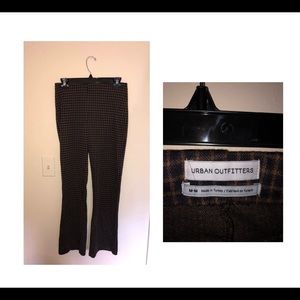 Urban outfitters kick flare patterned pant